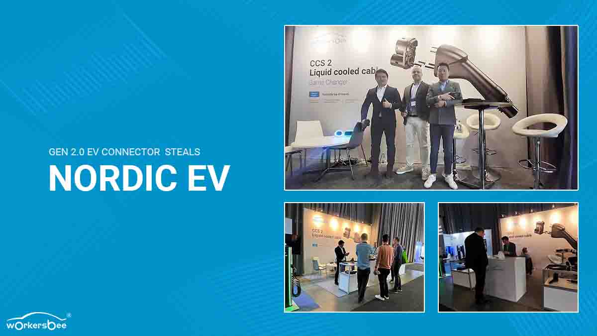 WORKERSBEE Gen 2.0 Ev Connector ruba la scena alla Nordic EV Conference