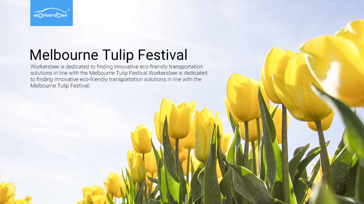 Workersbee si dedica alla ricerca di soluzioni di trasporto ecologiche innovative in linea con il Melbourne Tulip Festival