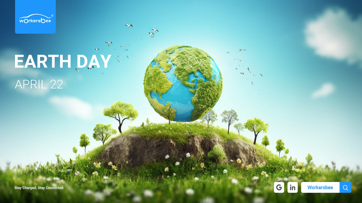 Festeggiamo la Giornata della Terra: abbracciamo la mobilità verde con le soluzioni avanzate di ricarica per veicoli elettrici di Workersbee