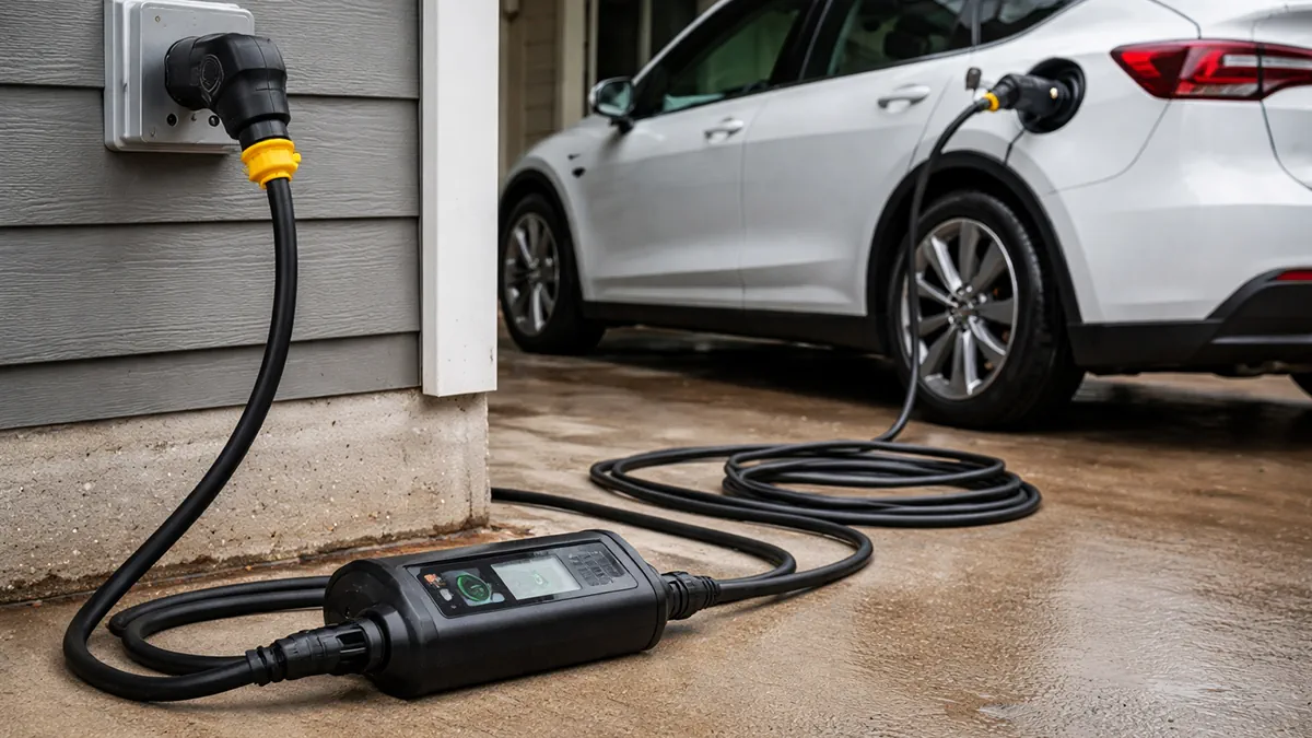 Guida alle prese NEMA 6-50 vs 14-50 per la ricarica portatile di veicoli elettrici